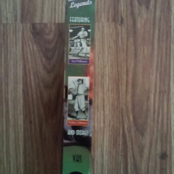 VHS Movie Baseball Legends1996 Runs 60 Min.Babe Ruth Joe DiMaggio Mickey Mantle - Picture 2 of 5